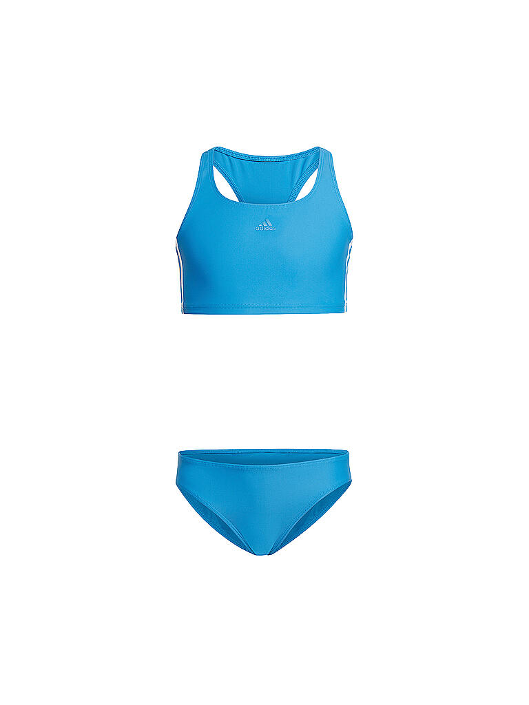 ADIDAS Mädchen Bikini Fit 3 Streifen blau